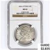 Image 1 : 1836 LETTERED Capped Bust Half Dollar NGC MS62