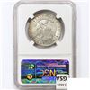 Image 2 : 1836 LETTERED Capped Bust Half Dollar NGC MS62