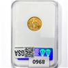 Image 2 : 1915 $2.50 Gold Quarter Eagle NGC MS62