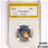 Image 1 : 1834 Capped Bust Quarter PGA MS64+ Monster