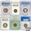 Image 1 : [6] US Varied Silver Coinage 1938-1999