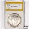 Image 1 : 1902 Morgan Silver Dollar PGA MS64+