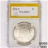 Image 1 : 1926-D Silver Peace Dollar PGA MS64+