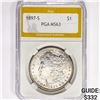 1897-S Morgan Silver Dollar PGA MS63