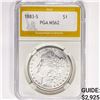 1883-S Morgan Silver Dollar PGA MS62