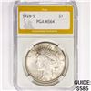 Image 1 : 1926-S Silver Peace Dollar PGA MS64