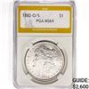 Image 1 : 1882-O/S Morgan Silver Dollar PGA MS64