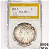 Image 1 : 1926-S Silver Peace Dollar PGA MS61