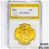 Image 1 : 1907 $20 Gold Double Eagle PGA MS66