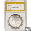 Image 1 : 1900-O Morgan Silver Dollar PGA MS67