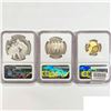 Image 2 : 2022 Negro Leagues Proof Set (3) NGC PF UC
