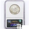Image 2 : 1893 Columbia Half Dollar NGC MS64