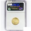 Image 2 : 1926 AUSTRIA 25S .17oz Gold NGC MS63