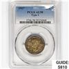 Image 1 : 1917 Standing Liberty Quarter PCGS AU58 Ty 1