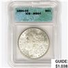 Image 1 : 1884-CC Morgan Silver Dollar ICG MS64