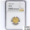 1913 $2.50 Gold Quarter Eagle NGC AU58