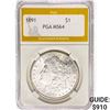 1891 Morgan Silver Dollar PGA MS64