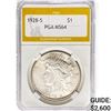 1928-S Silver Peace Dollar PGA MS64