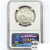 Image 2 : 1941 Walking Liberty Half Dollar NGC PF65