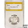 Image 1 : 1930 Standing Liberty Quarter PGA MS63 FH