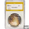 1894-S Morgan Silver Dollar PGA MS63