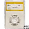 1902-S Barber Quarter PGA AU58