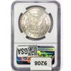 Image 2 : 1883-CC Morgan Silver Dollar NGC MS63