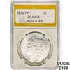 1878 7TF Morgan Silver Dollar PGA MS63 REV 78