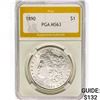 1890 Morgan Silver Dollar PGA MS63