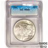 1924 Silver Peace Dollar ICG MS65
