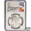 Image 1 : 1885 Morgan Silver Dollar NGC MS63 Signed Ryder