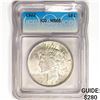1922 Silver Peace Dollar ICG MS65