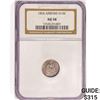 Image 1 : 1854 Seated Liberty Half Dime NGC AU58 Arrows