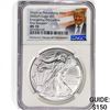 Image 1 : 2020(P) American Silver Eagle NGC MS70 Trump