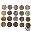 1819-1852 Large Cents (20 Coins)