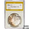 Image 1 : 1884-CC Morgan Silver Dollar PGA MS67+ PL