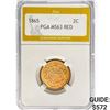 Image 1 : 1865 Two Cent Piece PGA MS63 RED
