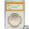 1884-S Morgan Silver Dollar PGA MS61