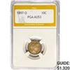 1897-O Barber Dime PGA AU53