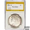 1921-D Morgan Silver Dollar PGA MS64