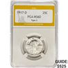 1917-D Standing Liberty Quarter PGA MS60 Type 2