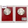 Image 2 : [2] Morgan Silver Dollar PICC MS65 1879-1880