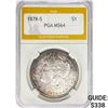 Image 1 : 1878-S Morgan Silver Dollar PGA MS64