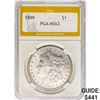 Image 1 : 1899 Morgan Silver Dollar PGA MS63