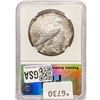 Image 2 : 1921 Silver Peace Dollar PGA MS63 High Relief