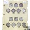 1916-1947 Walking Liberty Half Dollar Book (64 Coi