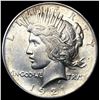 Image 1 : 1921 Silver Peace Dollar CLOSELY UNCIRCULATED