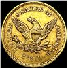 Image 2 : 1853 $2.50 Gold Quarter Eagle CLOSELY UNCIRCULATED