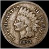 Image 1 : 1871 Indian Head Cent NICELY CIRCULATED