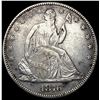 Image 1 : 1876 Seated Liberty Half Dollar CLOSELY UNCIRCULAT